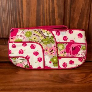 Vera Bradley Make Me Blush Clutch Wristlet with Strap